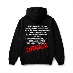 Bluza motocyklowa lubie zapierdalac | Acze Store | Acze Moto